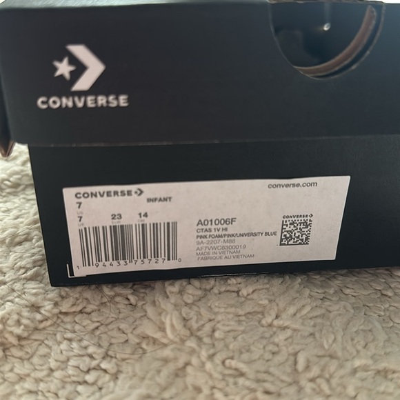 Converse All Star toddler unicorn sneakers 7 - Picture 5 of 6